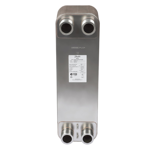 Пластинчатый теплообменник Danfoss Micro Plate™ XB59М-1-70 Pn25 G2"x52мм (004B1933)