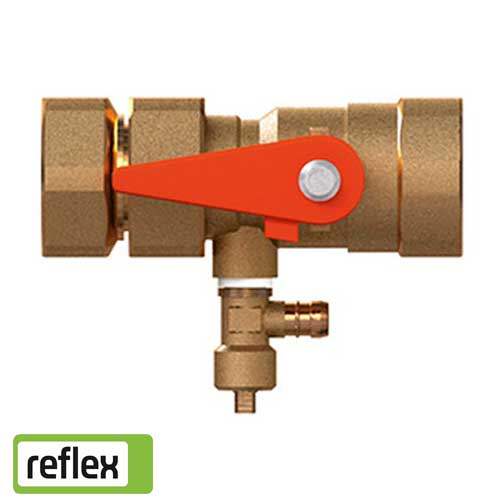 Запорный кран со сливом Reflex SU R 1" x 1" (7613100)