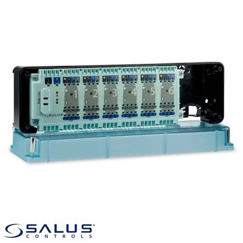 Центр комутації Salus KL06-M | 6 зон | 230В (615111401)