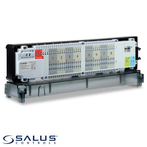 Центр комутації Salus KL08NSB | 8 зон | 230В (615131403)