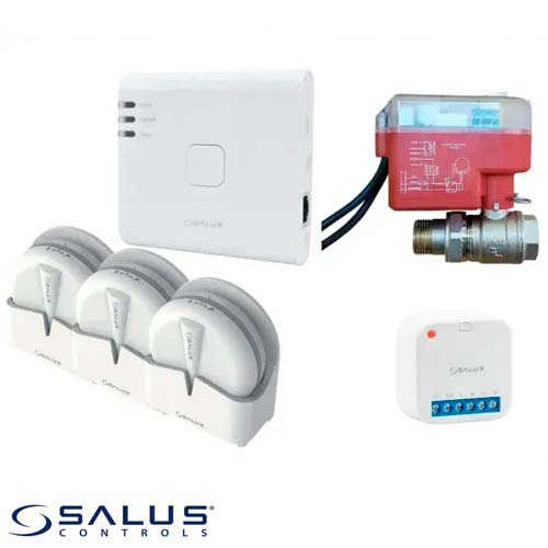 Комплект защиты от протечек Salus SKIT-3 | ZigBee (615302612)