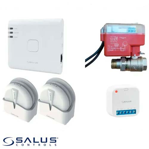 Комплект защиты от протечек Salus SKIT-2 | ZigBee (615302613)