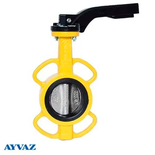 Задвижка Баттерфляй для газа Ayvaz KV-9 Dn32 Pn16 диск чугун (708030506020)
