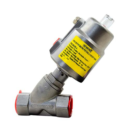 Пневматический запорный клапан H/Ж (норм. закр.) Ayvaz PKV-50, 1/2", Pn16, -10...+180°C (708040010005)