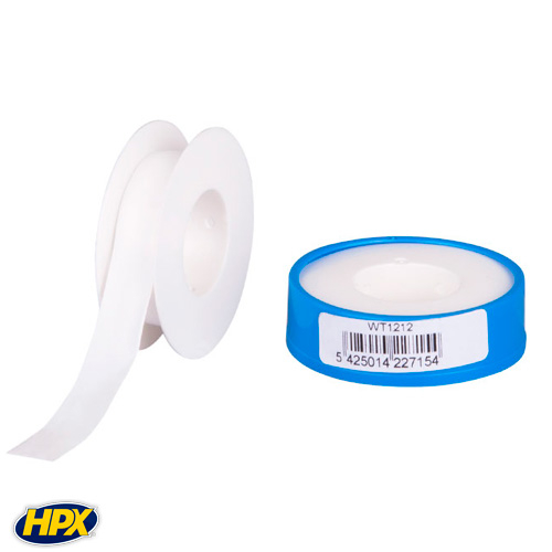 ФУМ-лента HPX 12мм х 12м для водопроводных фитингов (WT1212)