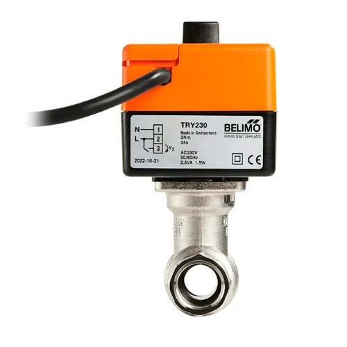 Кран з електроприводом Belimo House | 220В | 1/2" (R2015TRY230)