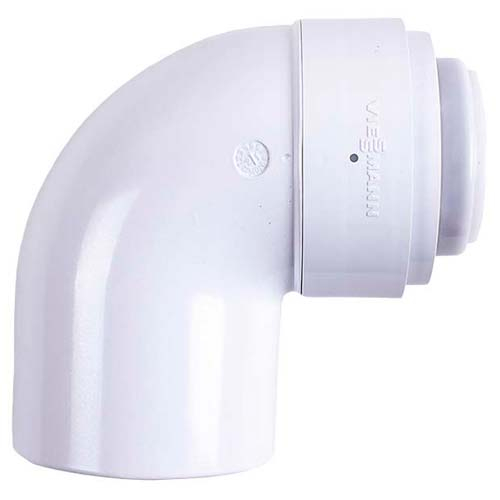 Коліно димоходу 87° D=60/100 мм для конденсаційних котлів Viessmann (7373226)