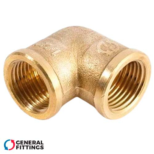 Коліно латунне General Fittings 1 1/2" ВВ (270025H141400A)