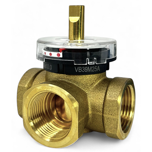 Триходовий змішувальний клапан Tervix RMV Rp 1", DN25, Kvs 10 + електропривод AMV 230В (293412)