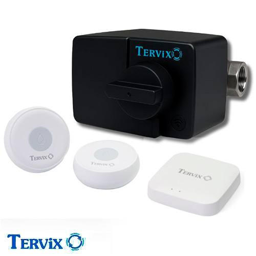 Система захисту від потопу для розумного будинку ZigBee ZEVS Tervix Water Stop 1" (491932)