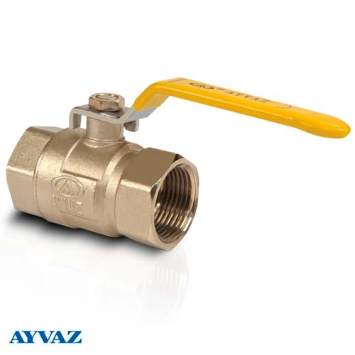 Кран кульовий латунний для газу Ayvaz DK-107 BB 3/4", Pn16, 120°C (708143210025)