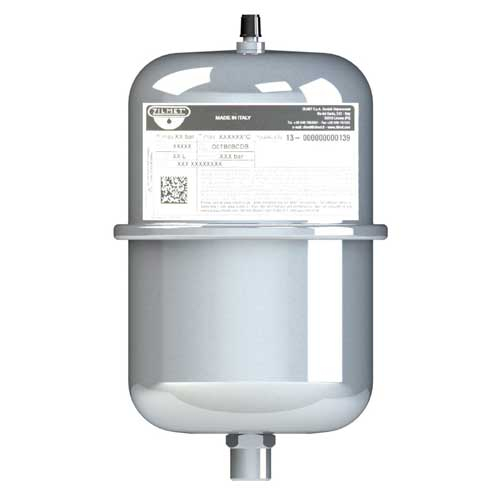 Розширювальний бак Zilmet INOX-PRO Z 200 2 л | 10 bar | 1/2" | нержавіюча сталь (11B0000200)