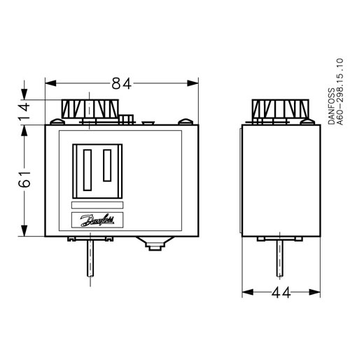 Danfoss KP 81 Реле температури (060L112566)