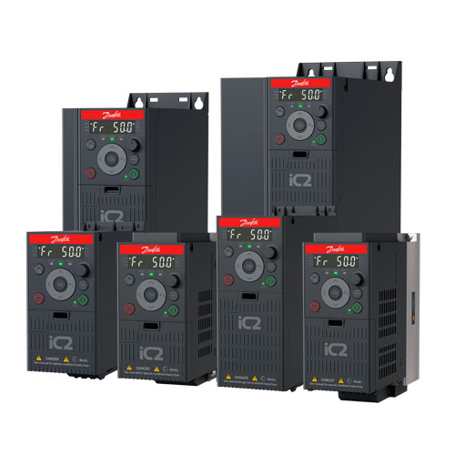 Частотный преобразователь Danfoss iC2-Micro 3Ф | 0,75 кВт | 2,2А | IC2-30FA3N04-02A2E20F2+ACXX (132L6129)