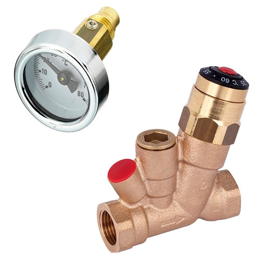 Термометр с адаптером Danfoss для клапанов MTCV (003Z1023)