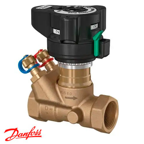 Danfoss MSV-D Клапан балансировочный ручной DN15 LF | Rp 1/2" | Kvs 2.50 (003Z7000)