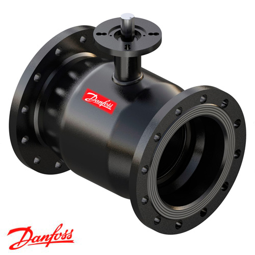 Danfoss JIP-FF Кран кульовий фланцевий Ду 200 Ру 16 (065N3647)