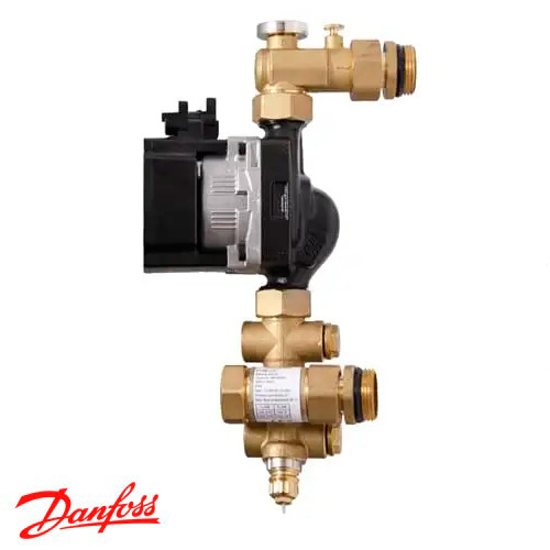 Компактный смесительный узел для теплого пола Danfoss FHM-C2 с насосом UPM3 (088U0092)
