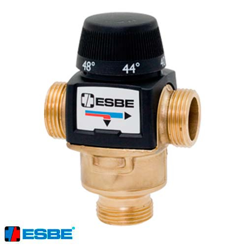 Термостатичний відвідний клапан ESBE VTD582 1" | ЗР | kvs 2.8 | 42-52°C (31580100)