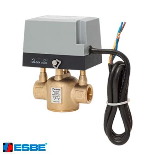 Двухходовой клапан с электроприводом ESBE ZRS 224 G 3/4" | Dn20 | kvs 4.6 (43122200)