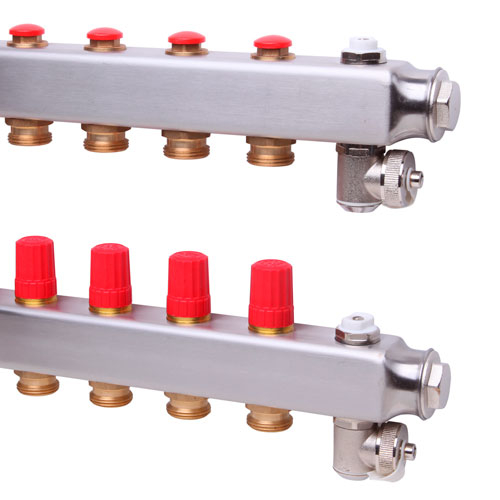 Danfoss SSM-9 Колектори із н/ж сталі 9+9 | без витратомірів (088U0809)