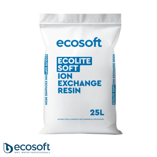 Катионит сильнокислотный (ионообменная смола) Ecosoft Ecolite Soft 25л (ECOLITES25)