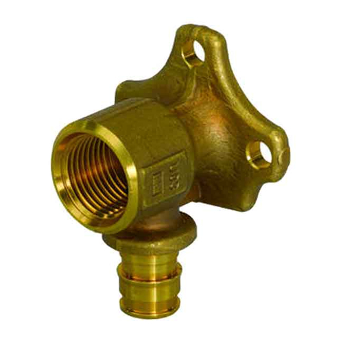 Водорозетка 20-Rp1/2" с фланцем Q&E PL Uponor Smart Aqua