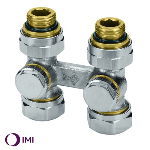 Узел нижнего подключения прямой IMI Heimeier Vekotec Rp1/2" x G3/4" (0550-50.000)