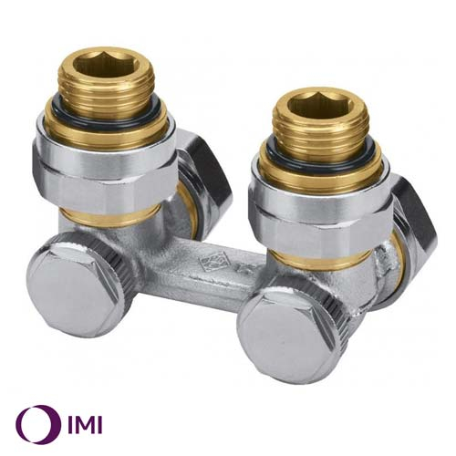 Узел нижнего подключения угловой IMI Heimeier Vekotec Rp1/2" x G3/4" (0551-50.000)
