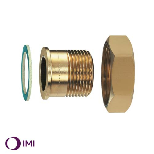 Накидна гайка з різьбовим патрубком для клаптів балансування. G1 1/2"xR1 1/4"