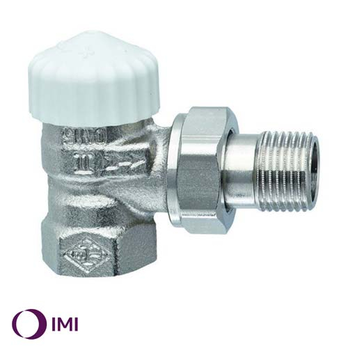 Термостатичний кран кутовий IMI Heimeier V-exact II DN15 (3711-02.000)