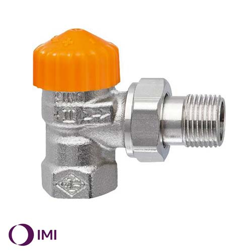 Кран радіаторний кутовий IMI Heimeier Eclipse 1/2" Ду15 (3931-02.000)