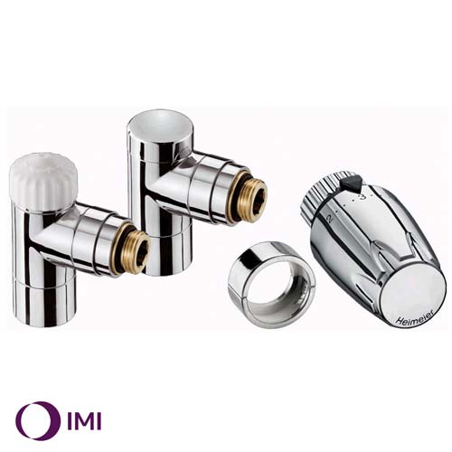 Design-Edition Комплект IMI Heimeier кутовий хромований